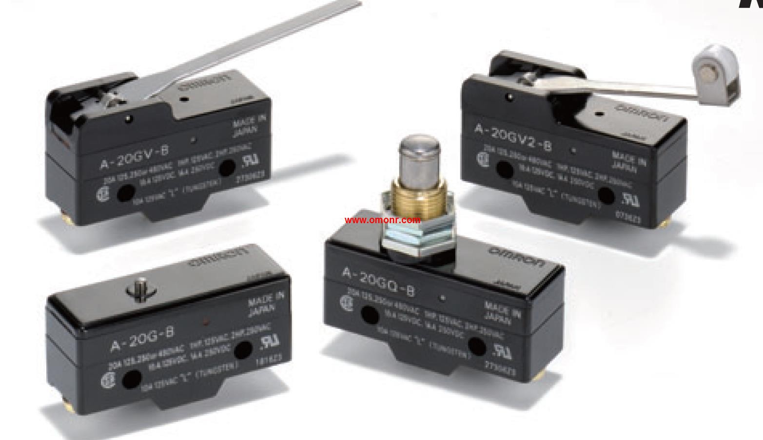 OMRON General-purpose Basic Switch A-20GQ-B