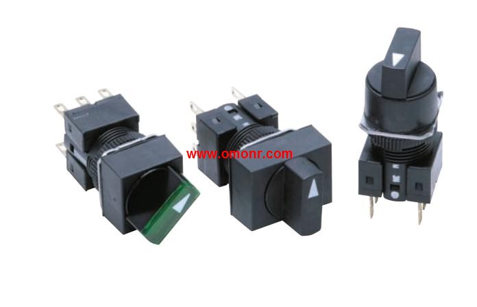 OMRON Knob-type Selector Switch A165S-J2M-2