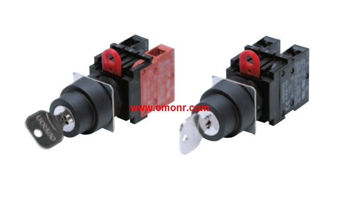 OMRON Key-type Selector Switch A22K-3M-20