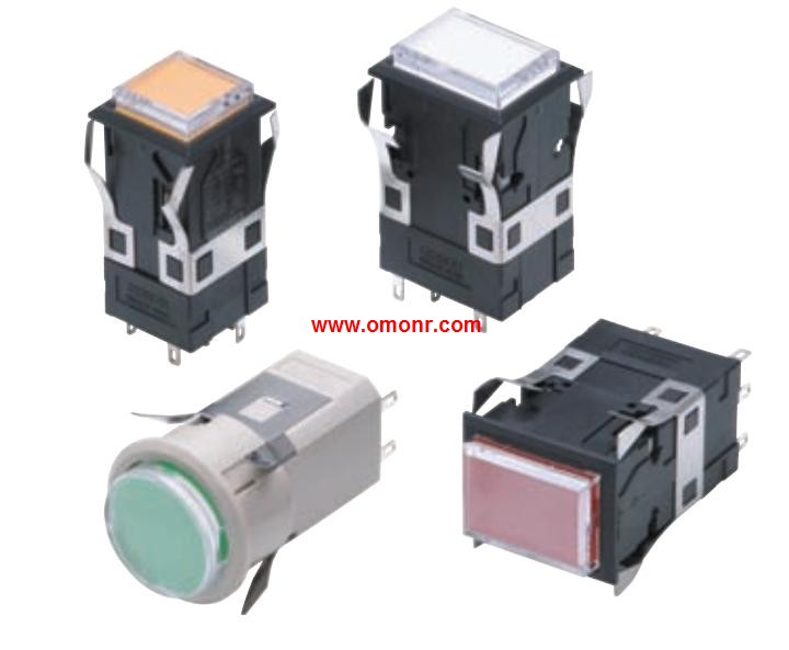OMRON Lighted Pushbutton Switch A3PA-90G22-24EOW