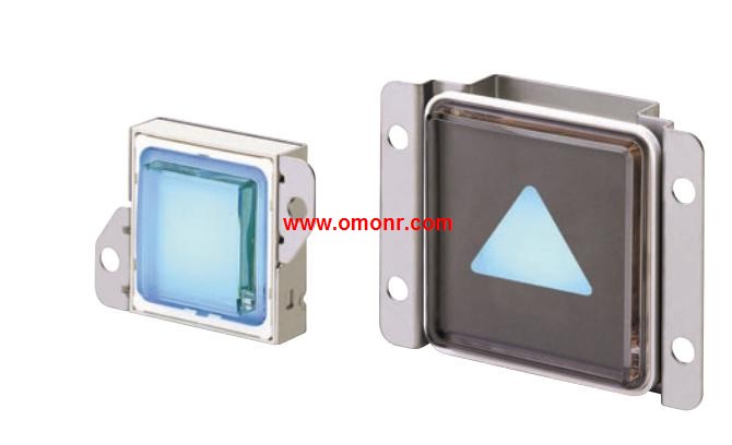 OMRON Button switch with lamp C5SA-1G244